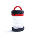 Spring retractable outdoor camping lamp