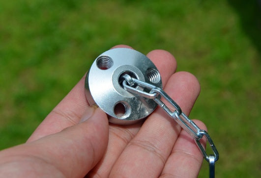 Camping outdoor campfire tripod hanging pot picnic fire bracket aluminum alloy tripod camping supplies