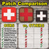 Survival Compass Patch: Desert Tan