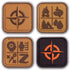Camping / Adventure Patch: Tan