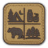 Camping / Adventure Patch: Tan