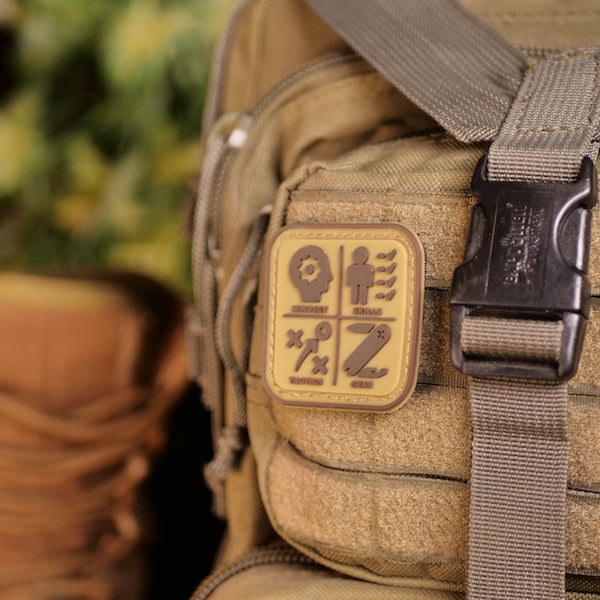 Rifle Hunter Patch: Desert Tan