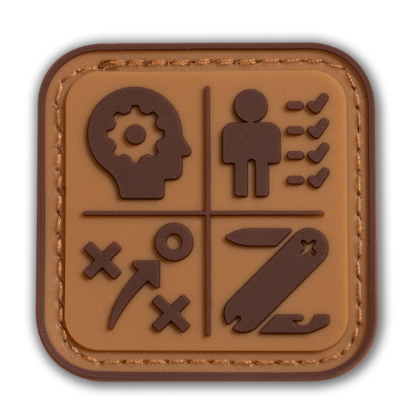 Camping / Adventure Patch: Tan