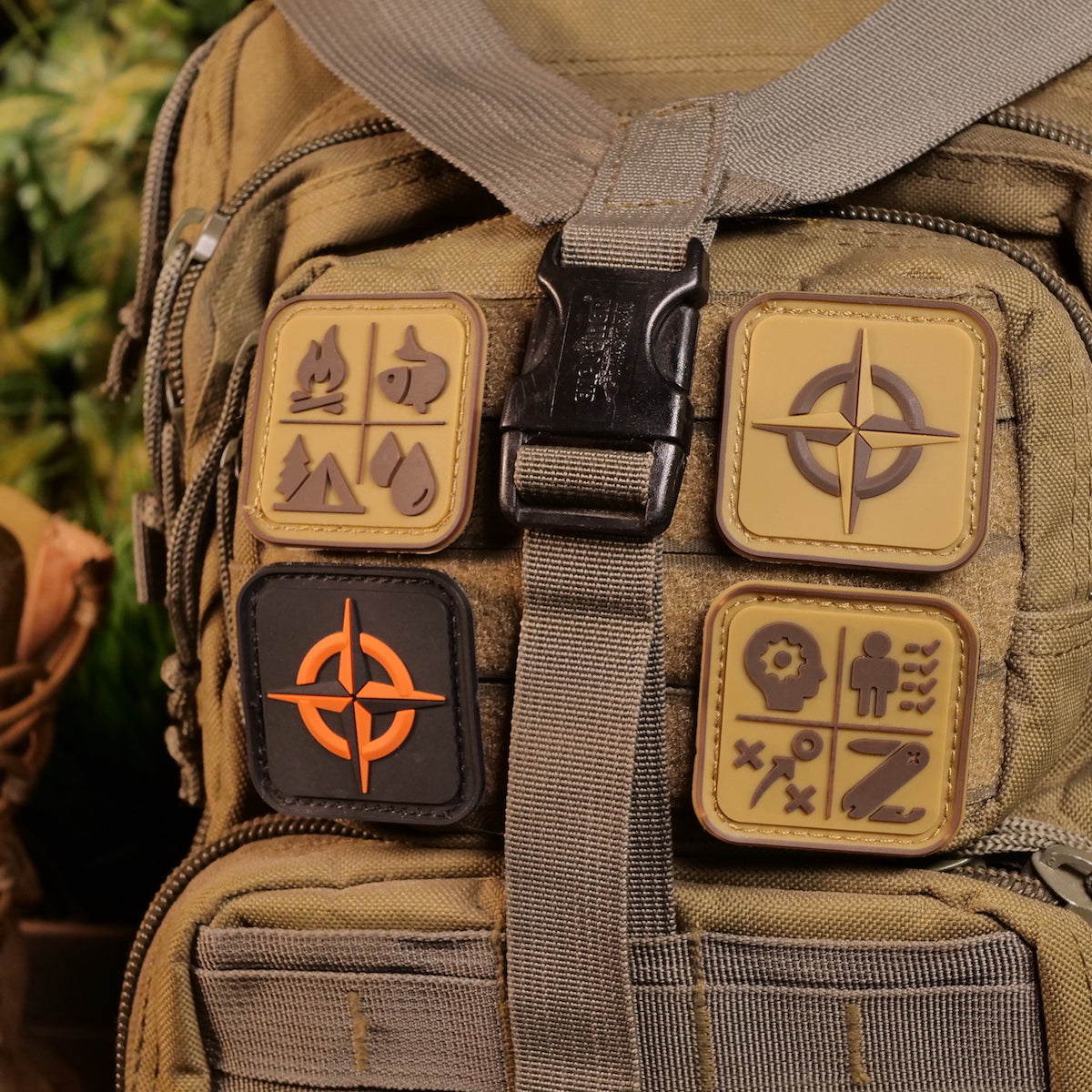 Camping / Adventure Patch: Tan